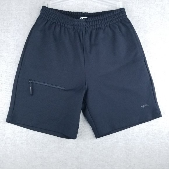 Rains Track Shorts Navy Blue XS